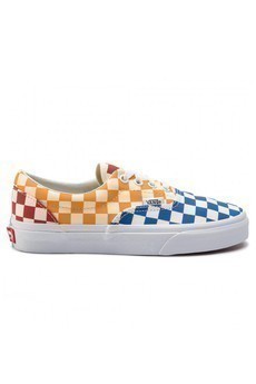 vans checkerboard blue and yellow