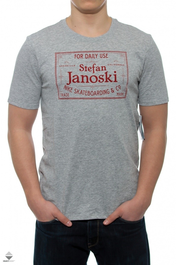 Nike SB Stefan Janoski T-shirt Grey 