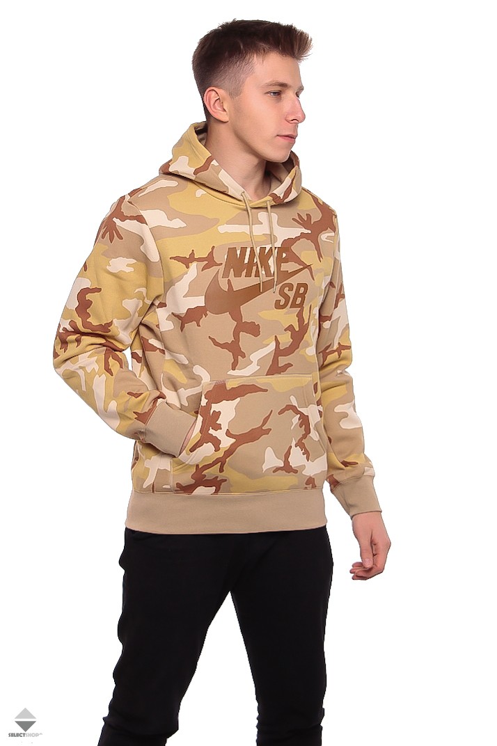 nike sb icon hoodie camo