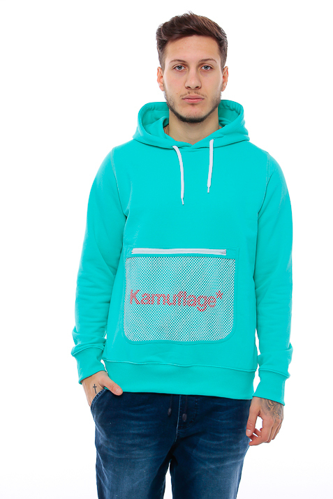 aqua color hoodie