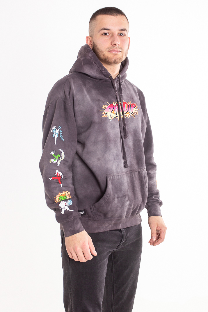 Ripndip Nerm Fighter Hoodie Washed Black Rnd4720