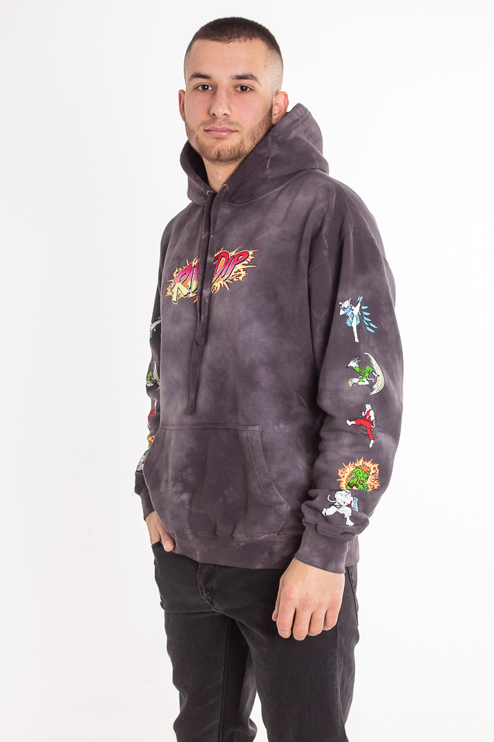 Ripndip Nerm Fighter Hoodie Washed Black Rnd4720