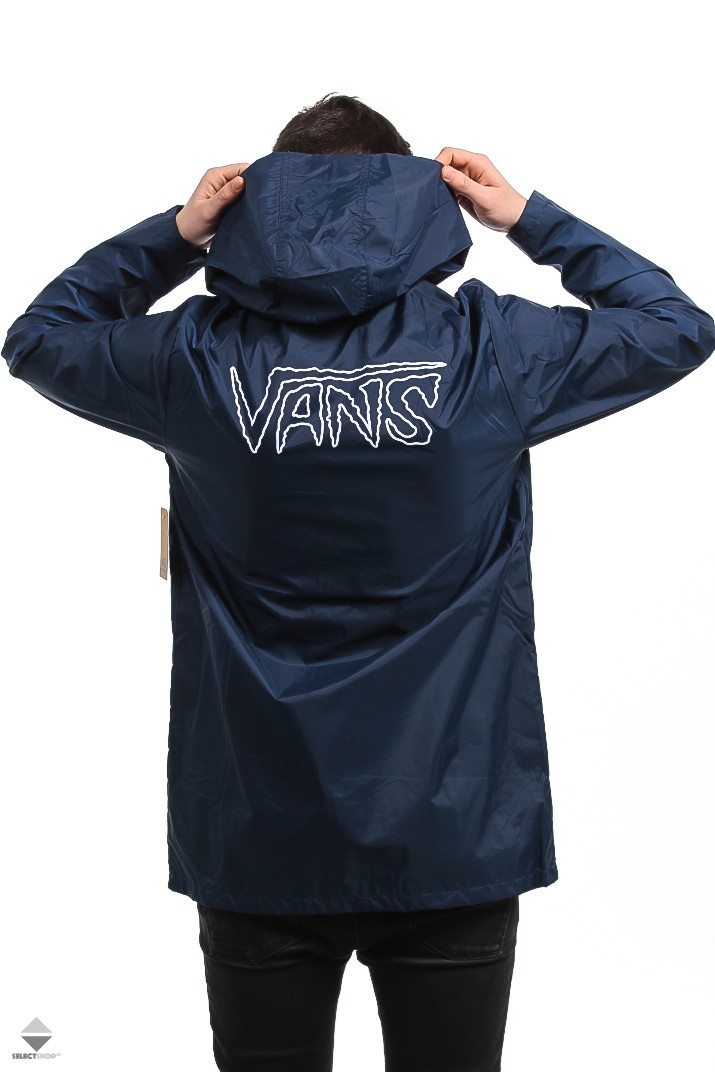 navy blue vans jacket
