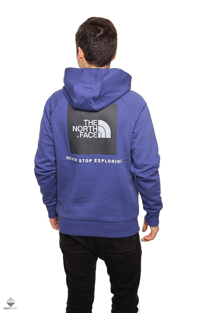 The North Face Raglan Red Box Hoodie 