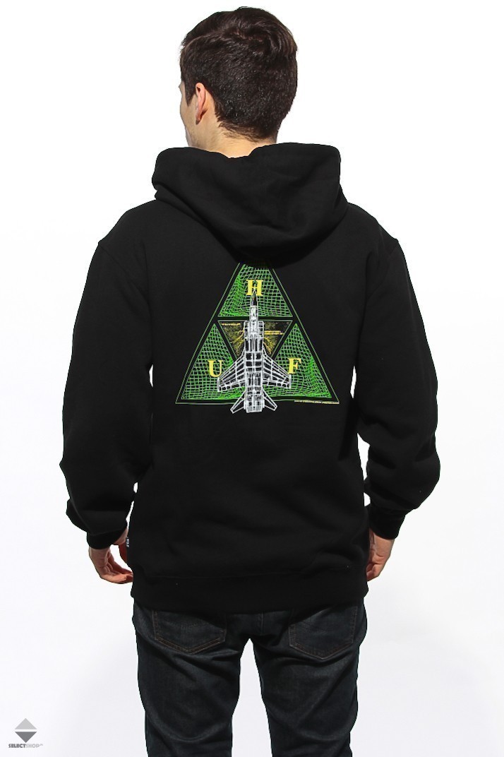 huf zip hoodie