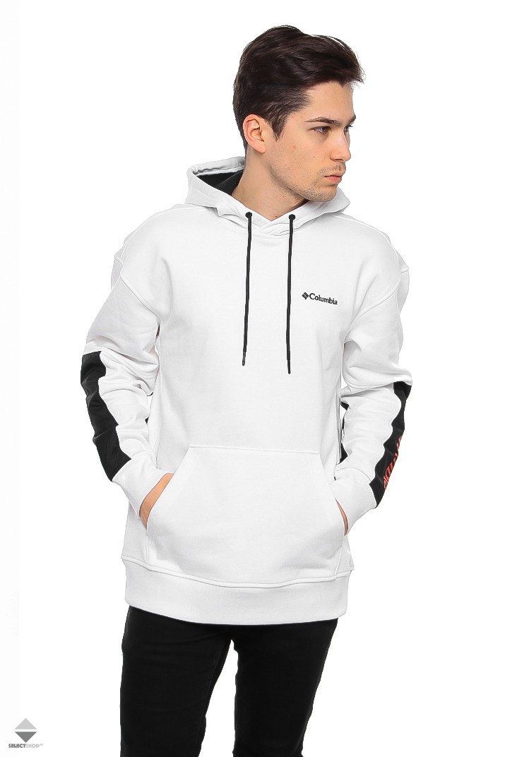 columbia white hoodie