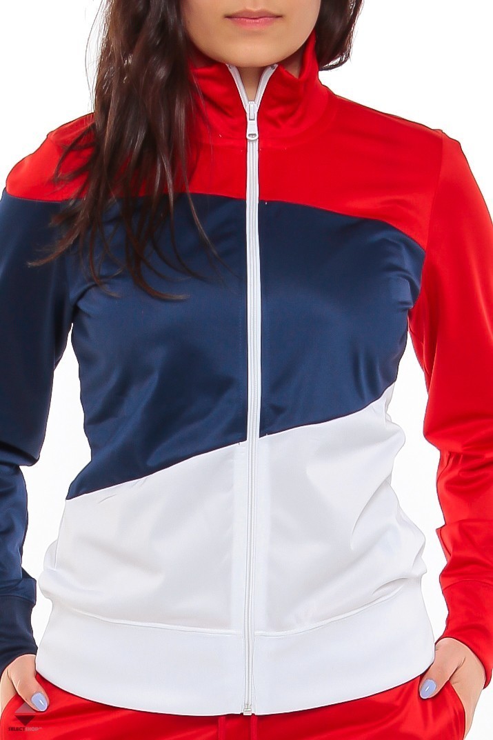 Champion Tracksuit Red Navy White 111411 RS010 Red Navy White