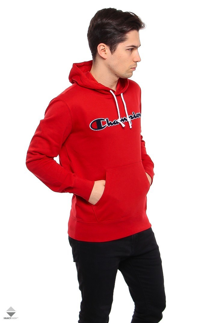 champion hoodie chenille logo