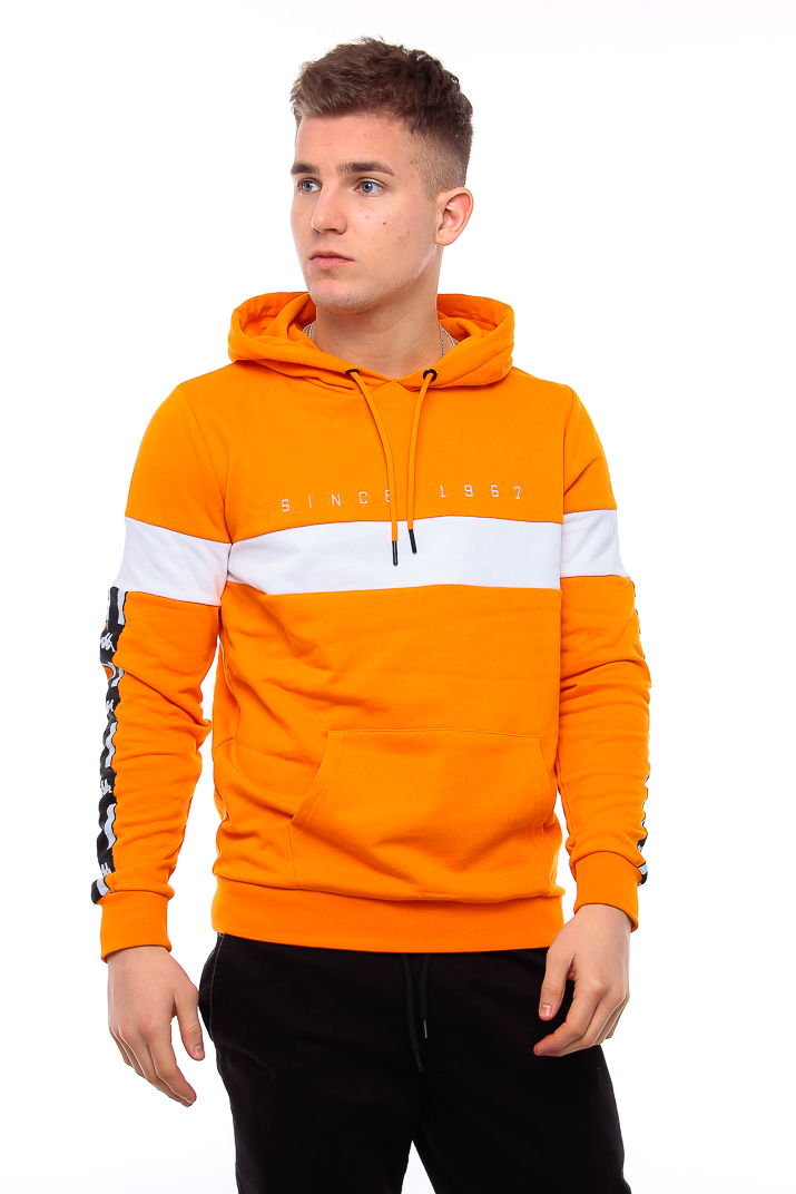 kappa hoodie orange