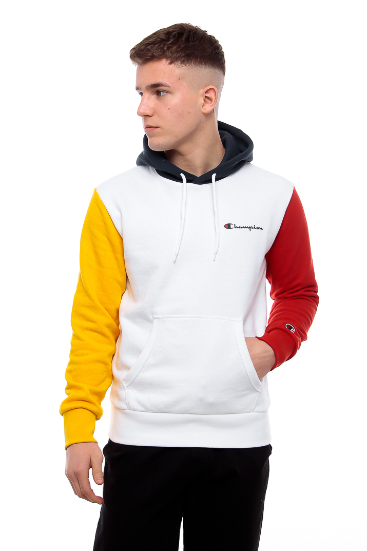  Champion  Contrast Color  Block  Hoodie  Multicolor 214356 WW008