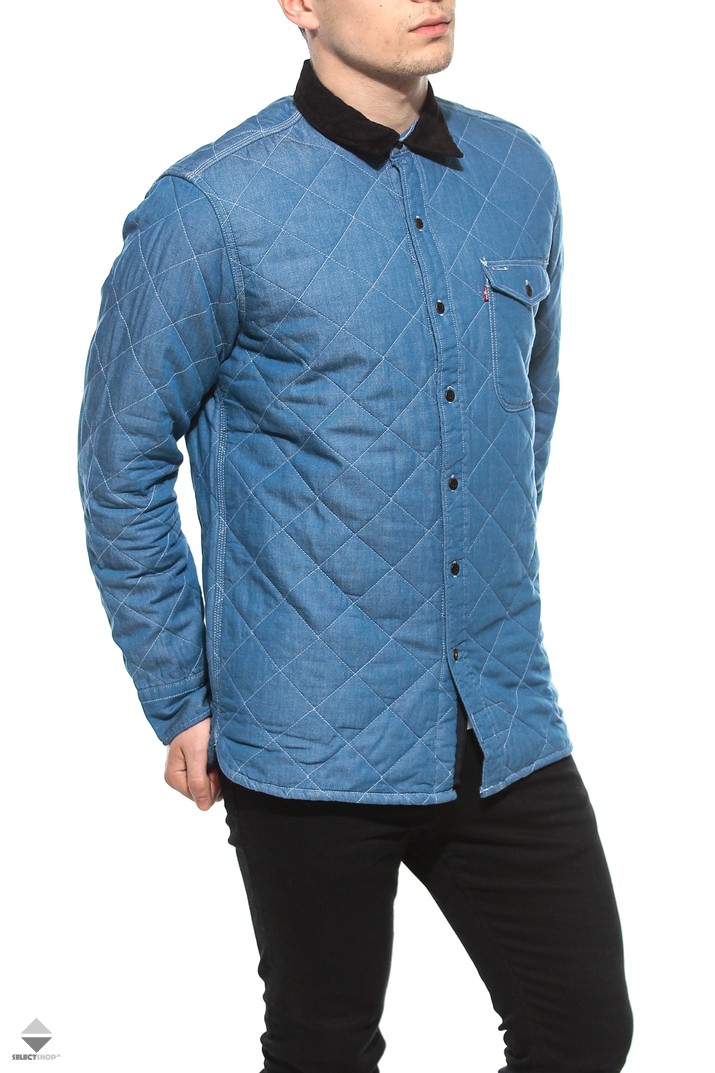 levi's quilted shirt jacket