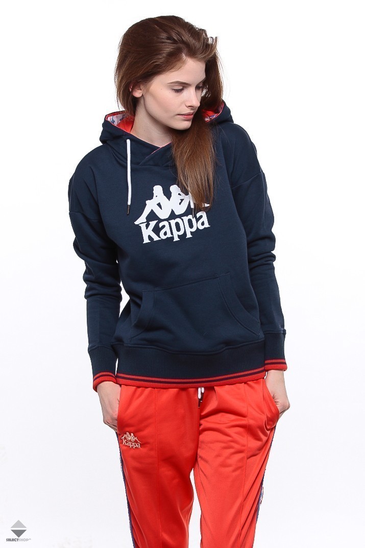 kappa red hoodie women's