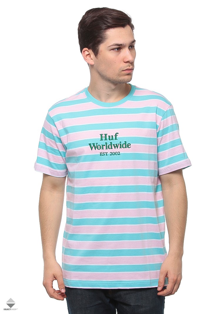 huf striped t shirt