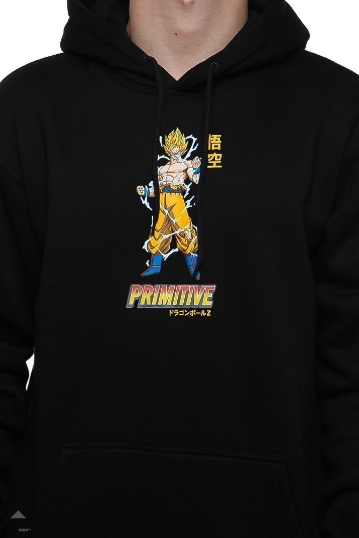 primitive super saiyan goku hoodie