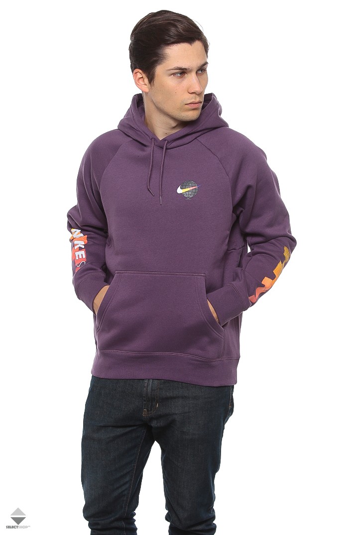 Nike SB Icon Hoodie Purple 886088-517