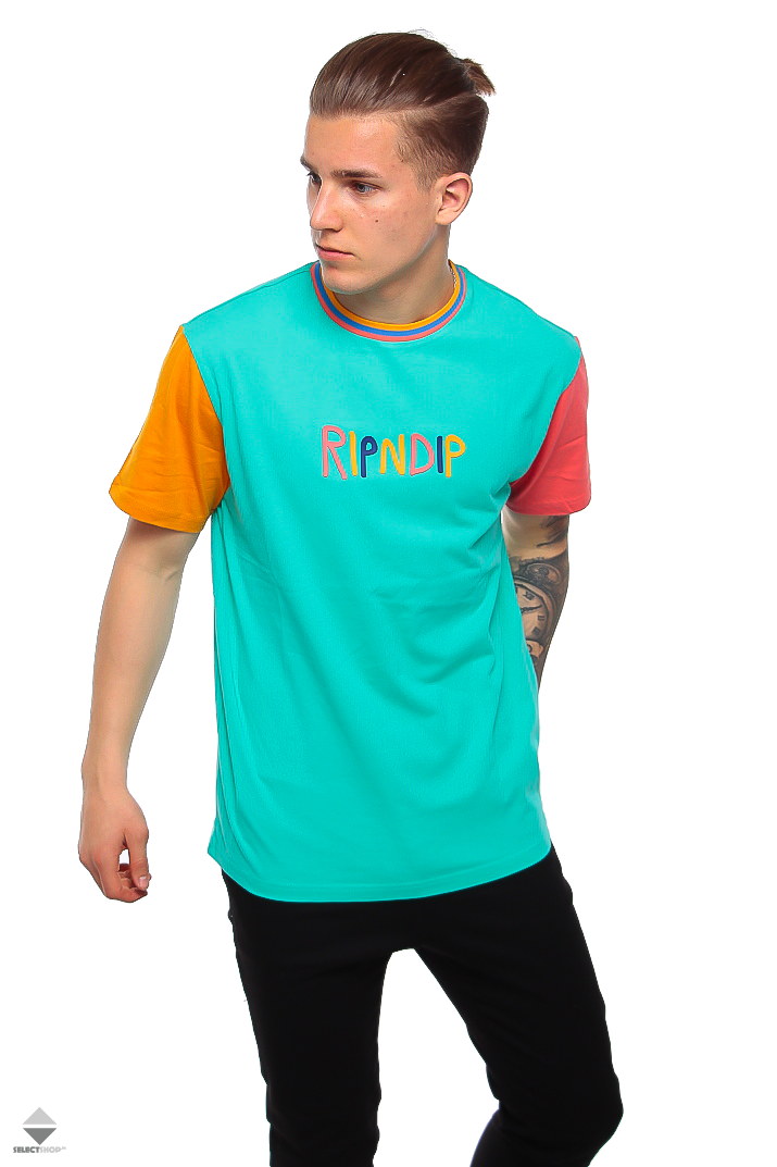 ripndip hoodie color block