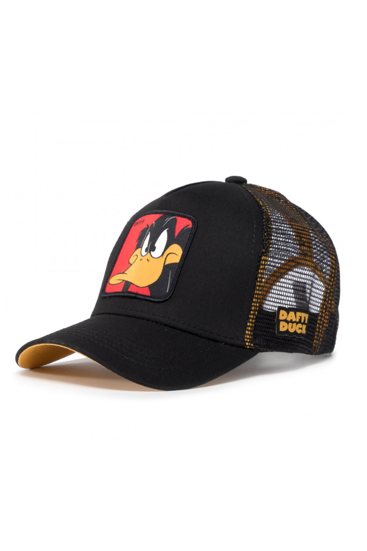 Capslab Capslab X Looney Tunes Daffy Trucker Cl Loo 1 Daf1 Black