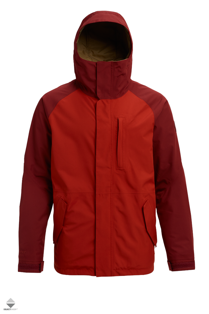 Burton Gore Tex Radial Insulated Snow Jacket Bitters Sparrow