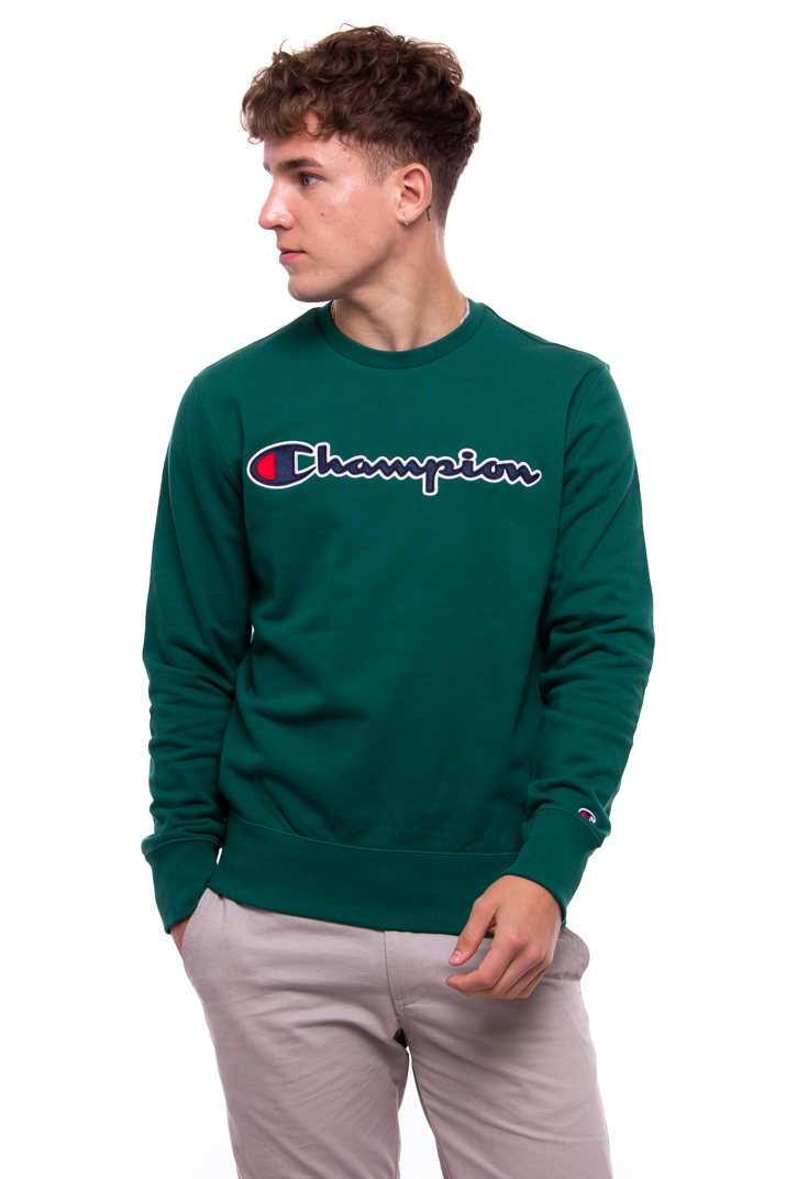 champion terry crewneck