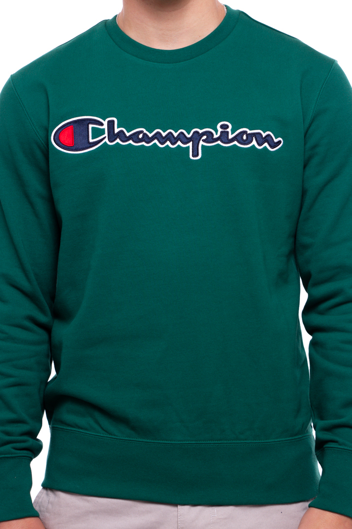 champion terry crewneck