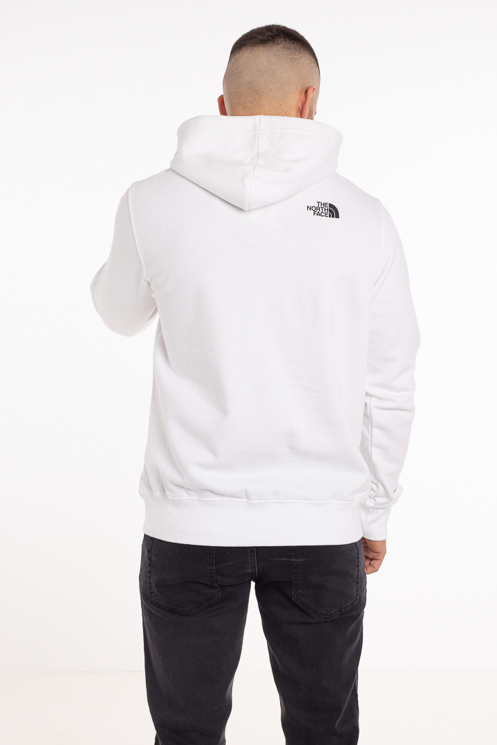 The North Face Fine Hoodie White NF0A55UVFN41