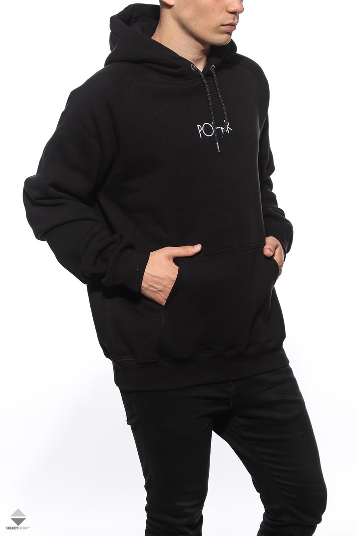 polar default hoodie black