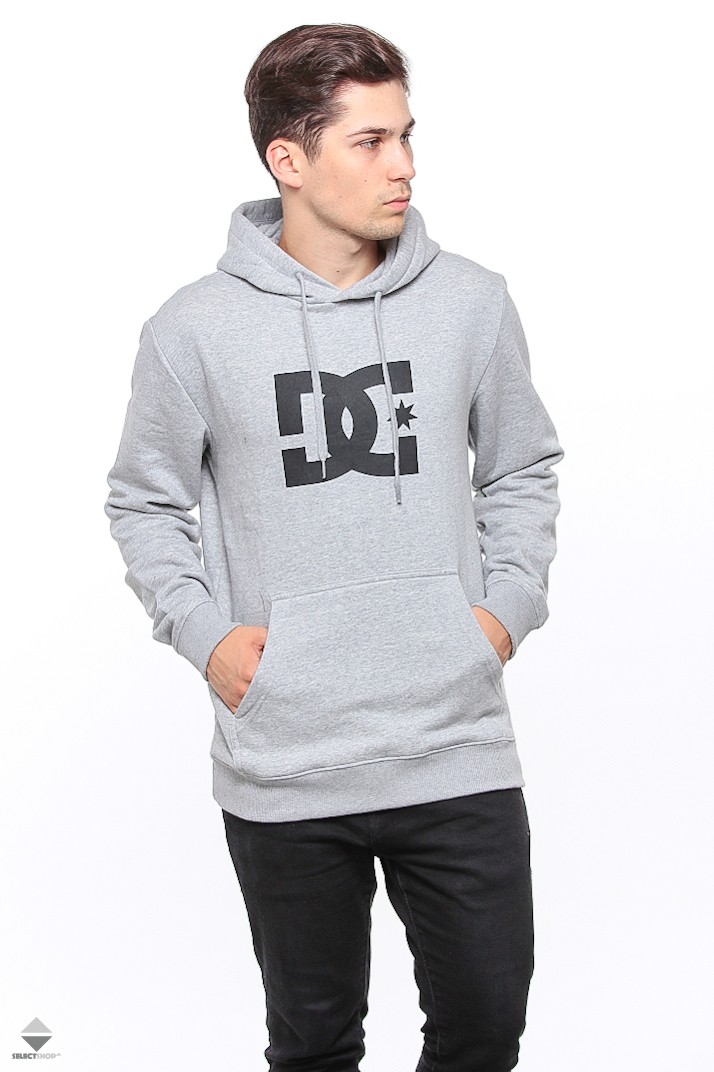 dc grey hoodie