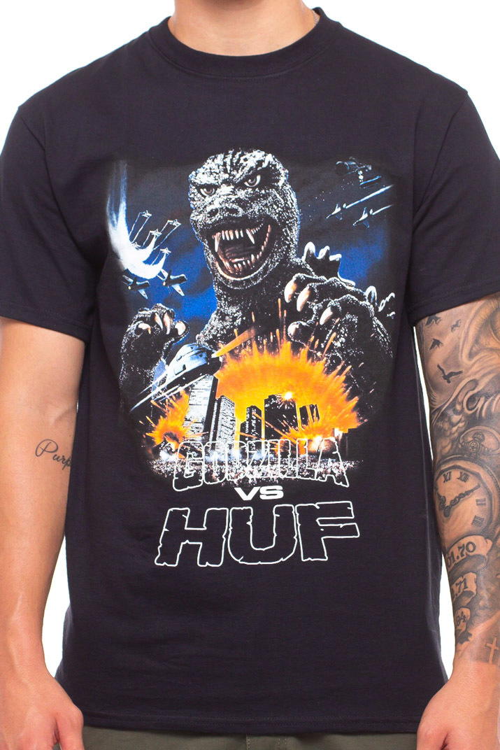 godzilla huf shirt