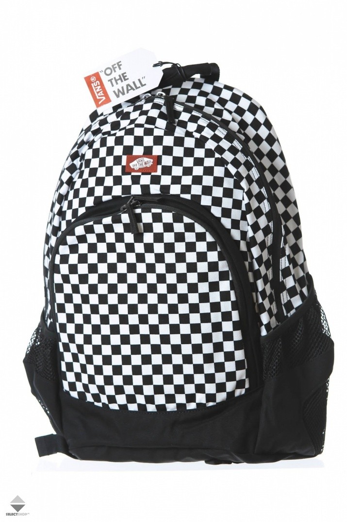 Vans Van Doren Backpack Black White 28 L