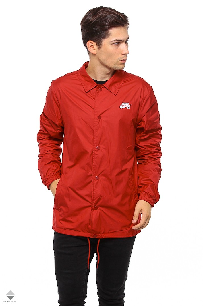 Nike SB Shield Coaches Jacket Red 