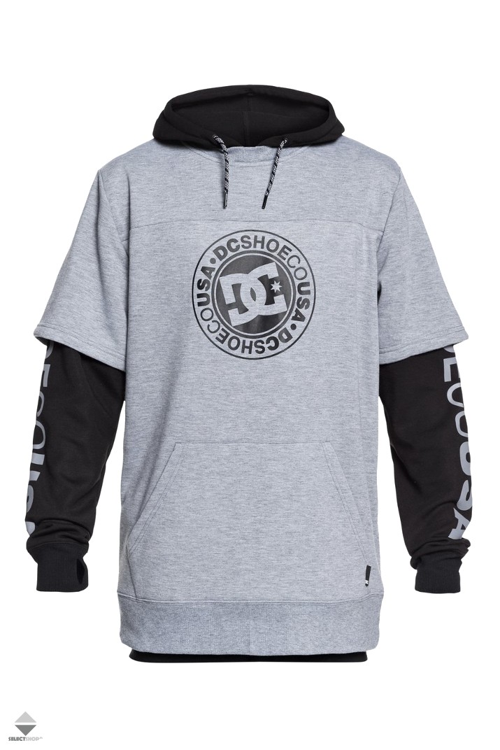 DC Shoes Dryden Technical Hoodie Grey 