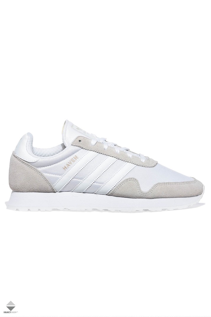adidas haven white leather