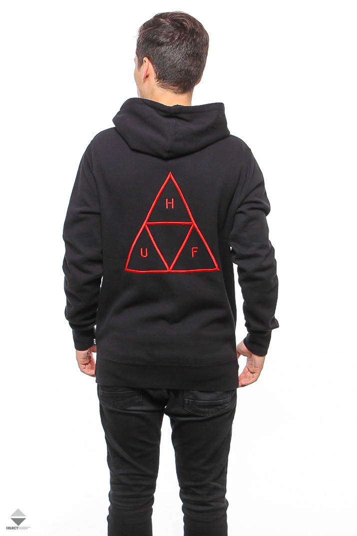 huf triple triangle hoodie