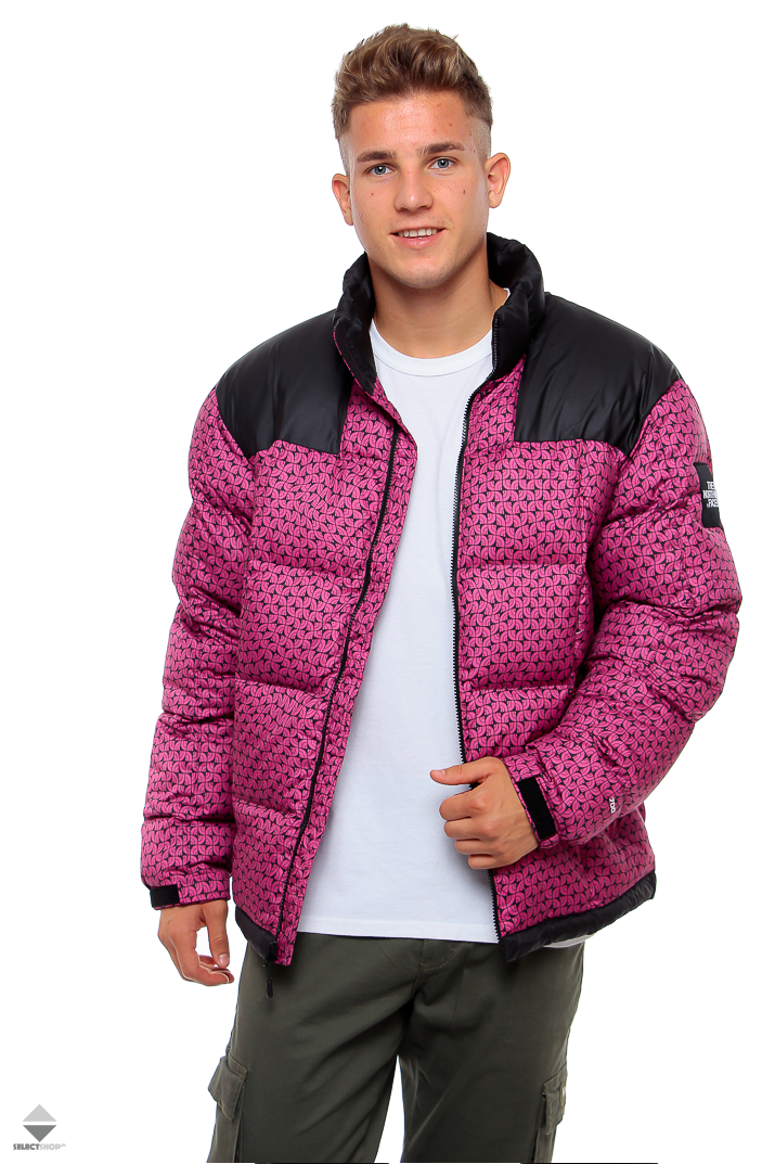 northface winter coats pink