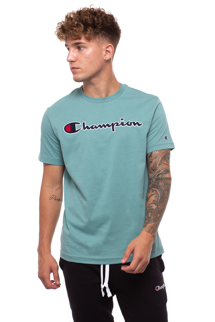 champion script logo t shirt