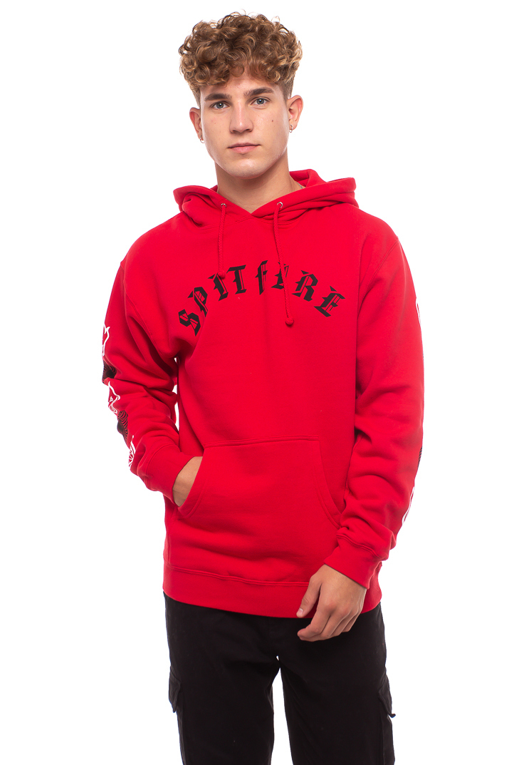 red spitfire hoodie