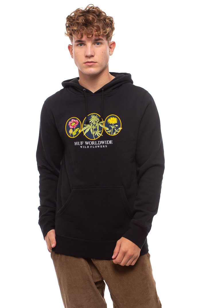 huf wildflowers hoodie