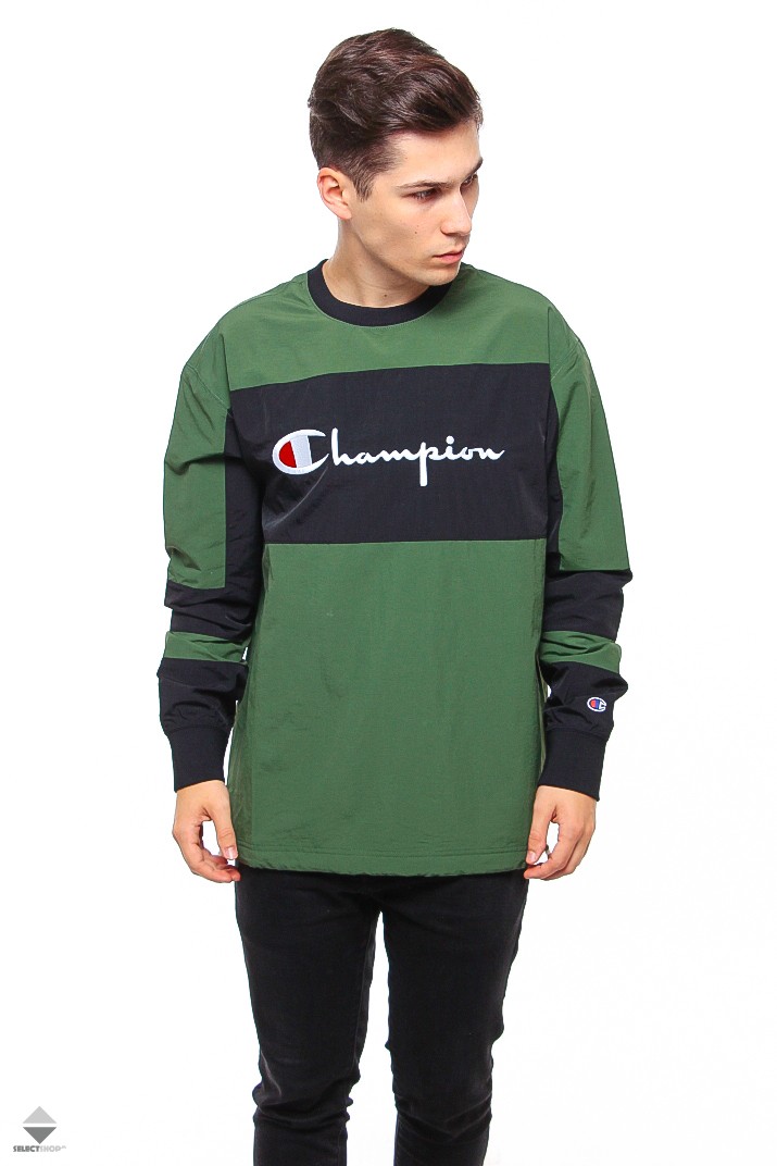 champion basic block crewneck