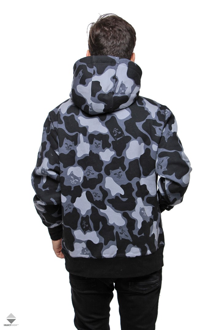 Ripndip Nerm Camo Hoodie Black Camo Rnd2728