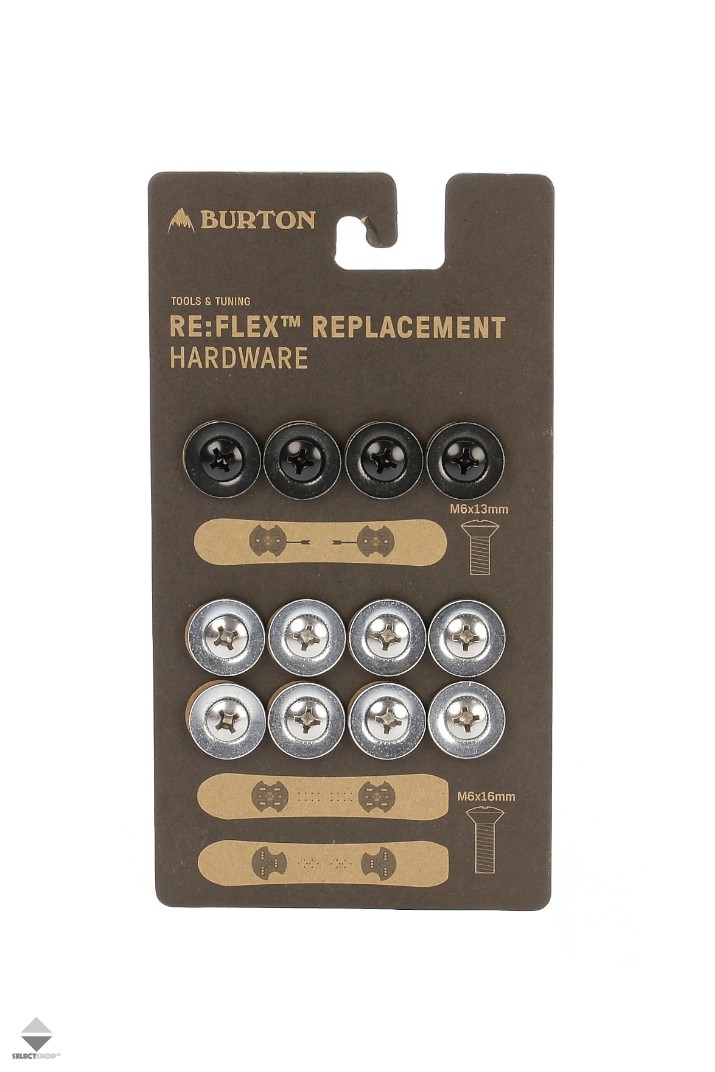 Burton Re:Flex Replacment Hardware 15986100073 Black