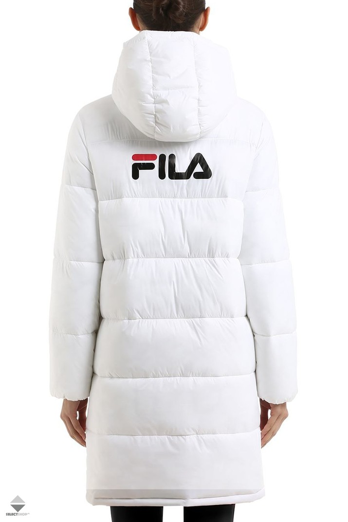 white fila coat