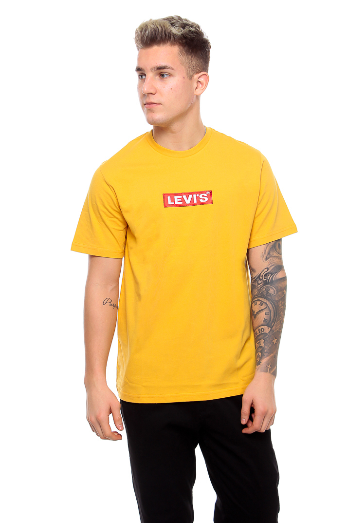 levis t shirt yellow
