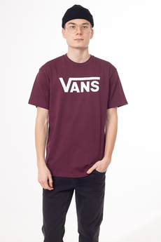 Vans Classic T Shirt Burgundy V00gggz28