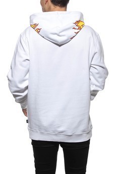 vans thrasher hoodie white