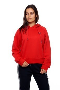 fila hoodie womens red