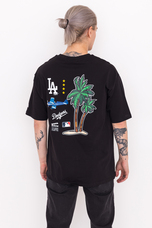 LA Dodgers MLB City Graphic Green T-Shirt
